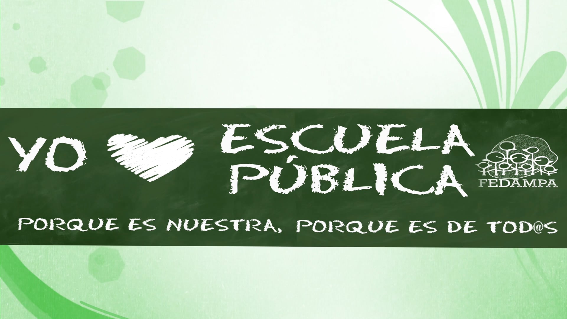 SPOT PUBLICITARIO-  Escuela Pública en España