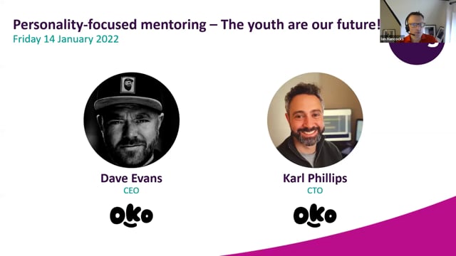 Friday 14 January 2022 - Personality-focused mentoring – The youth are our future!