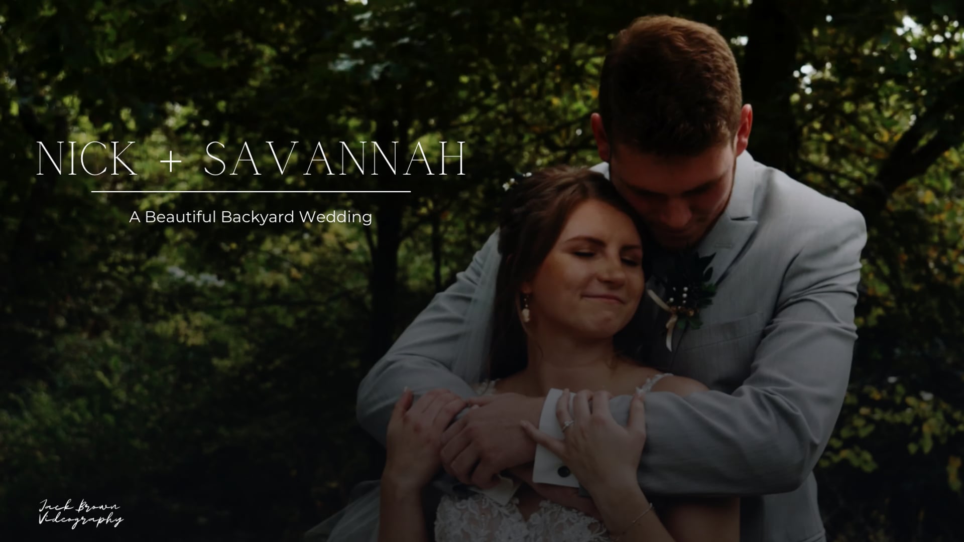 Nick and Savannah - A Beautiful Backyard Wedding in Louisville, Kentucky!