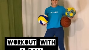 DIY // Workout with a Ball