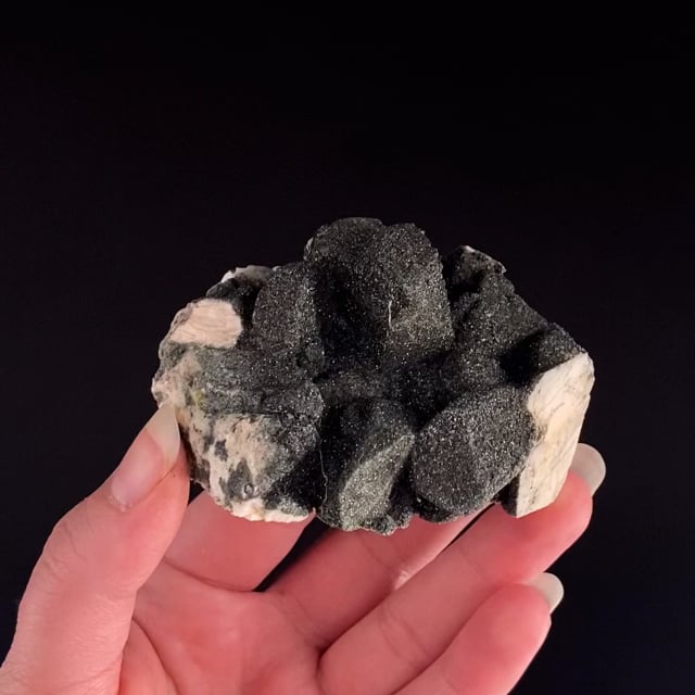 Albite (var Pericline) with ''Chlorite'' (ex Chet Lemanski Collection
