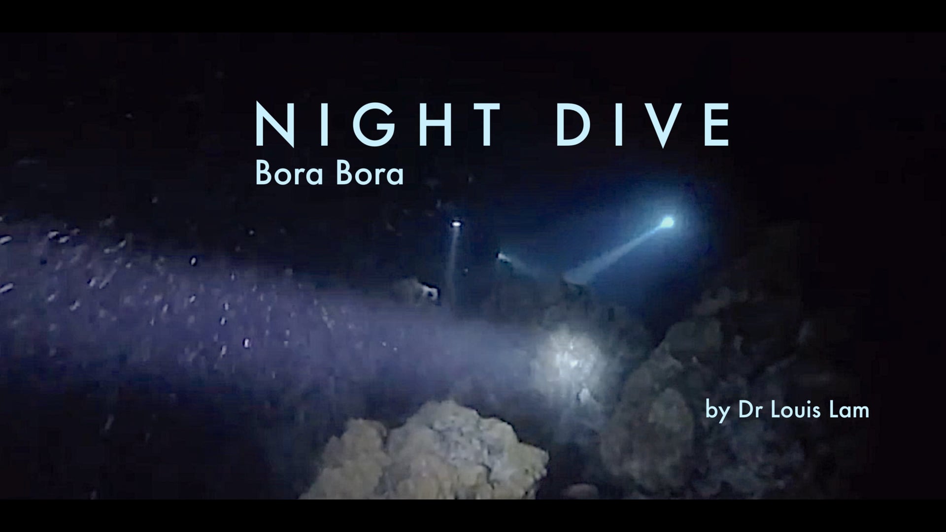 Night Dive - Bora Bora
