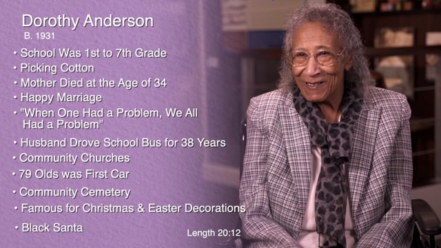 Dorothy Anderson.mov