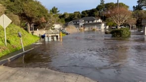 Tsunami nel Pacifico, inondazioni a Santa Cruz, in California