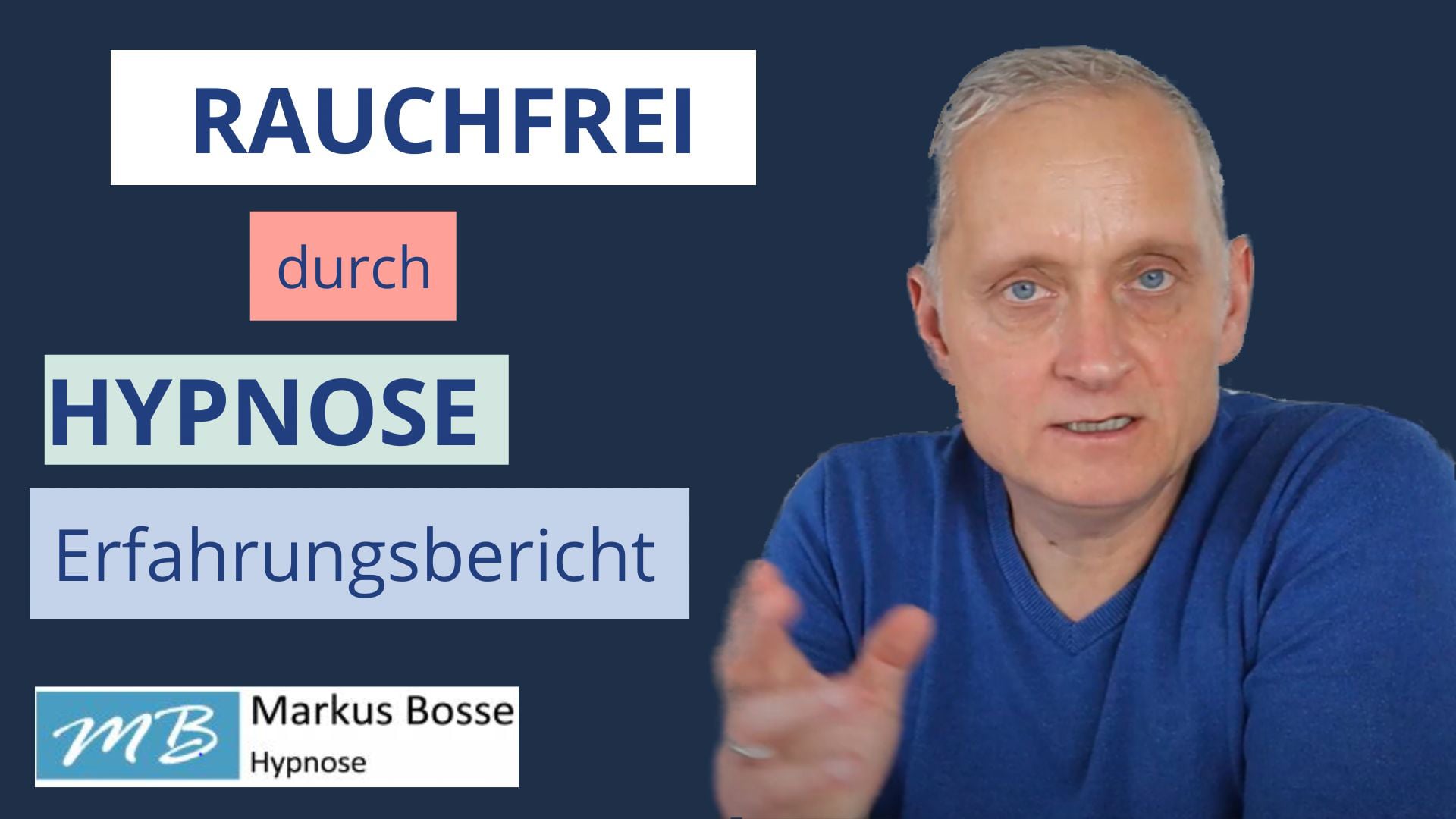 RAUCHFREI durch HYPNOSE Erfahrungsbericht on Vimeo