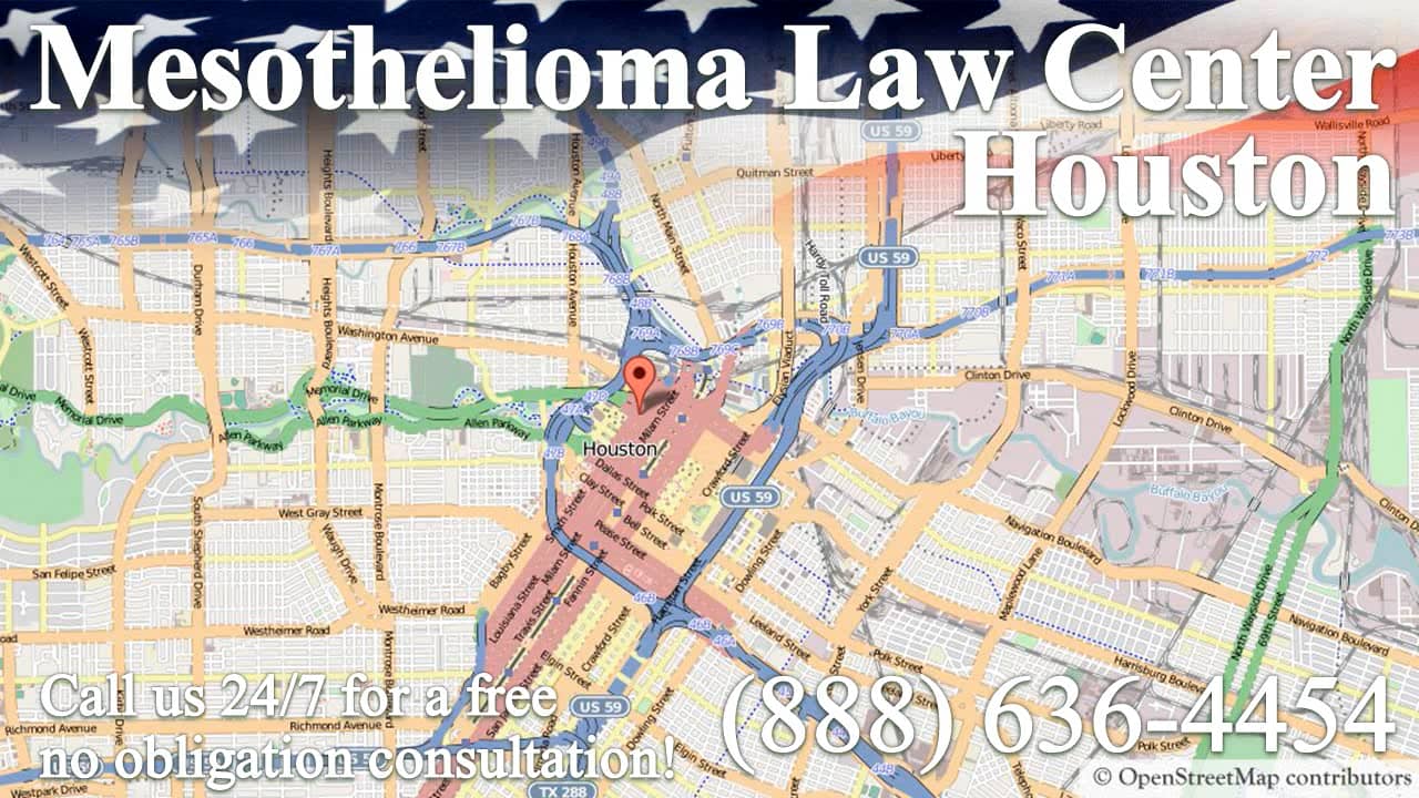 Houston, TX Mesothelioma & Asbestos Lawyer Attorney Lawsuit on