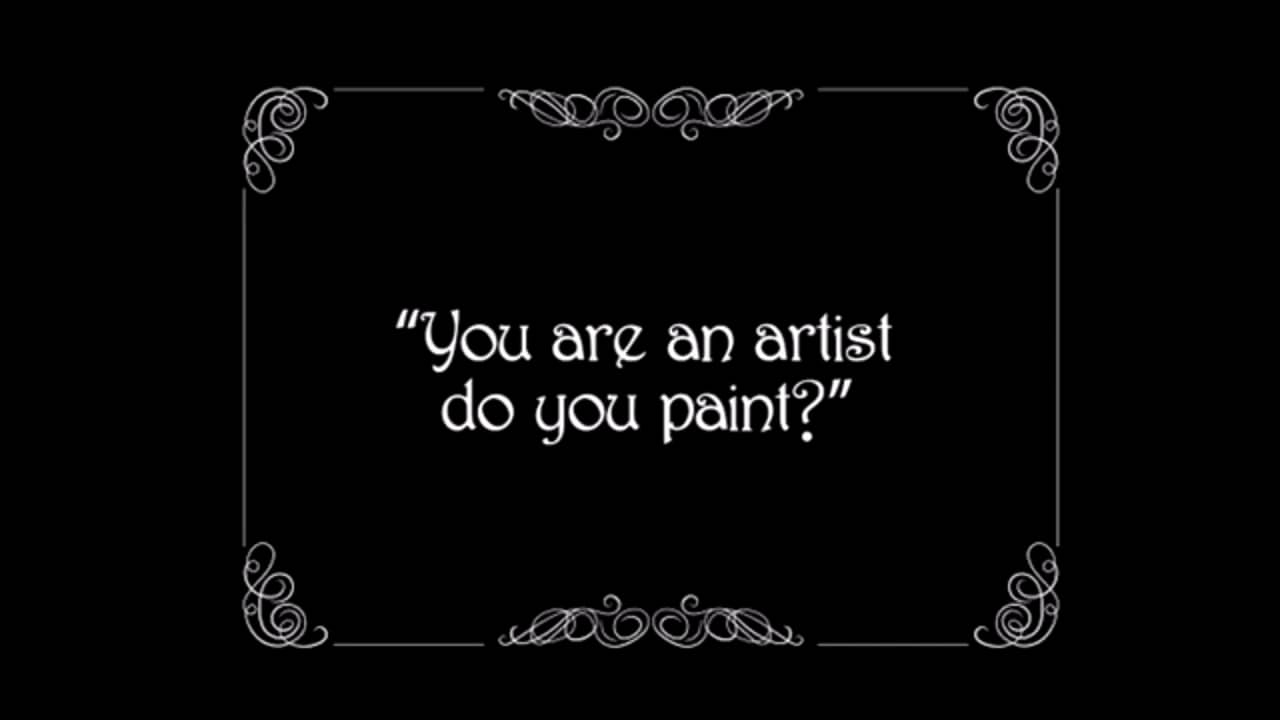 You’re an artist do you paint? on Vimeo