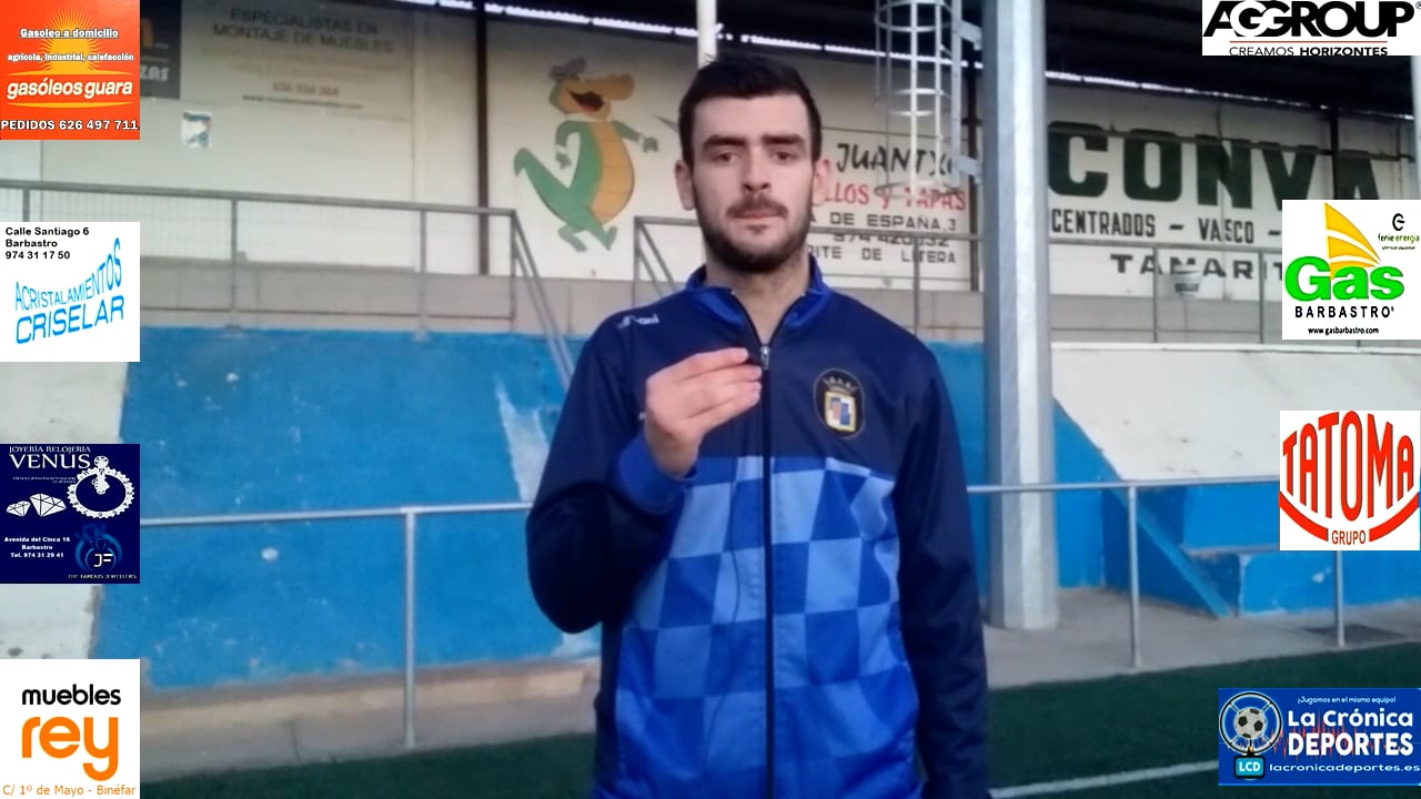 ALBERT FLO (Jugador Tamarite) CDJ Tamarite 4-3 Sariñena / Jornada 16 / Preferente - Gr 1