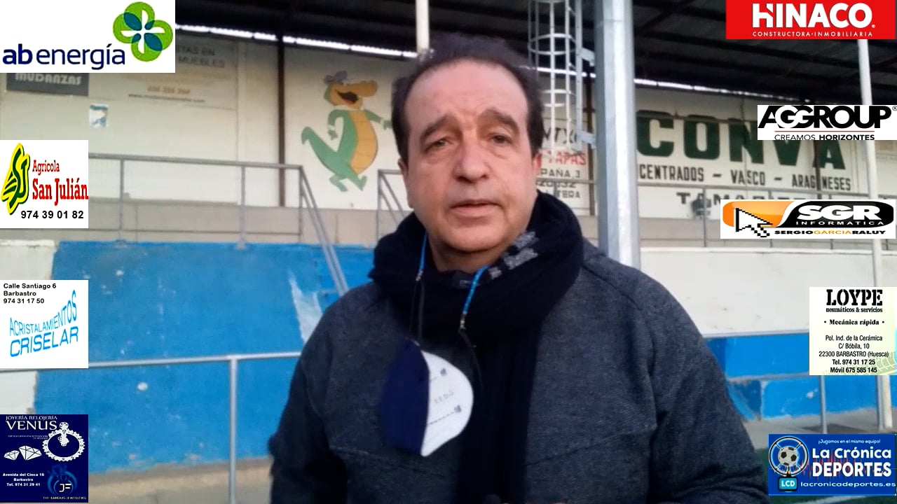 FÉLIX JIMÉNEZ (Entrenador Tamarite) CDJ Tamarite 4-3 Sariñena / Jornada 16 / Preferente - Gr 1