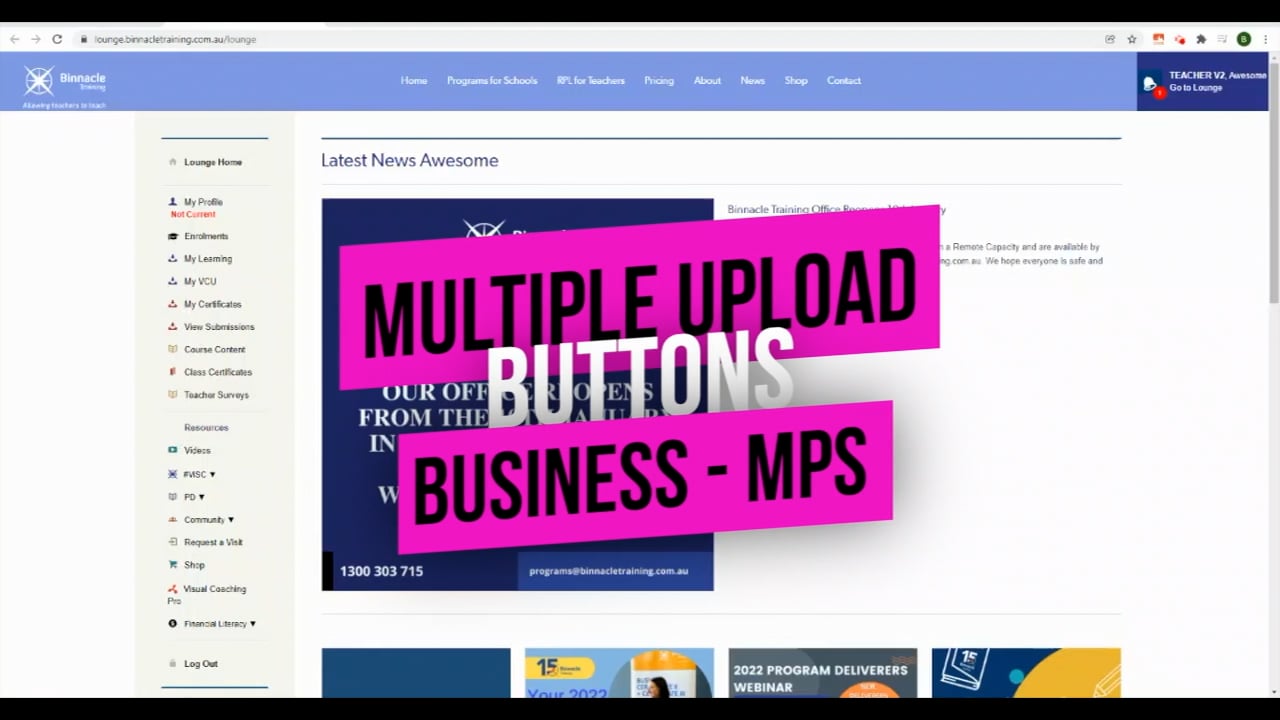 Multiple Upload Buttons Business MPs.mov on Vimeo