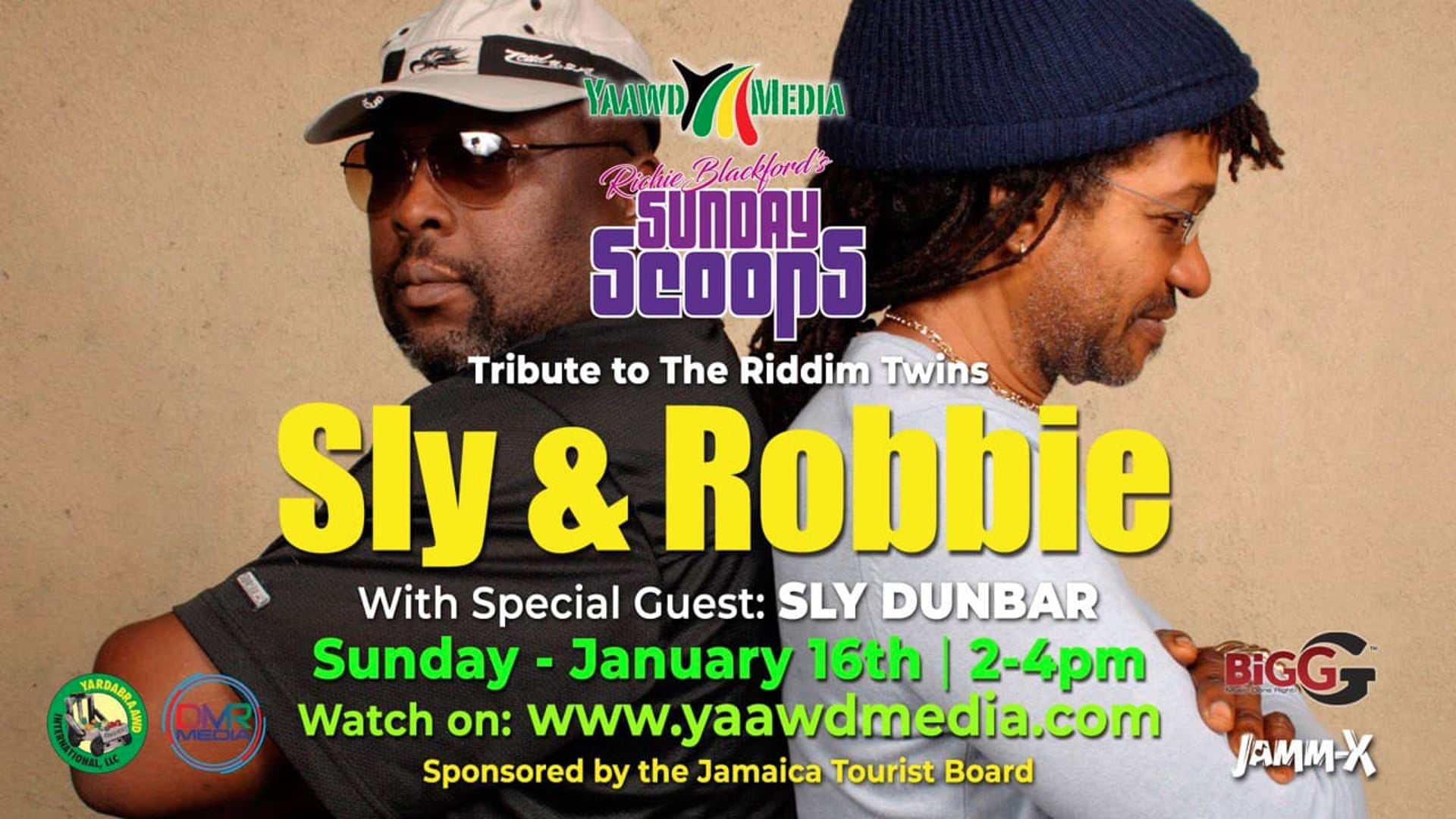 A Sunday Scoops Tribute to the Riddim Twins. Sly & Robbie