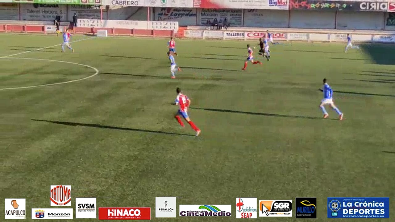 (RESUMEN y GOLES) At Monzón 3-0 CD Binefar / J 19 / 3ª División