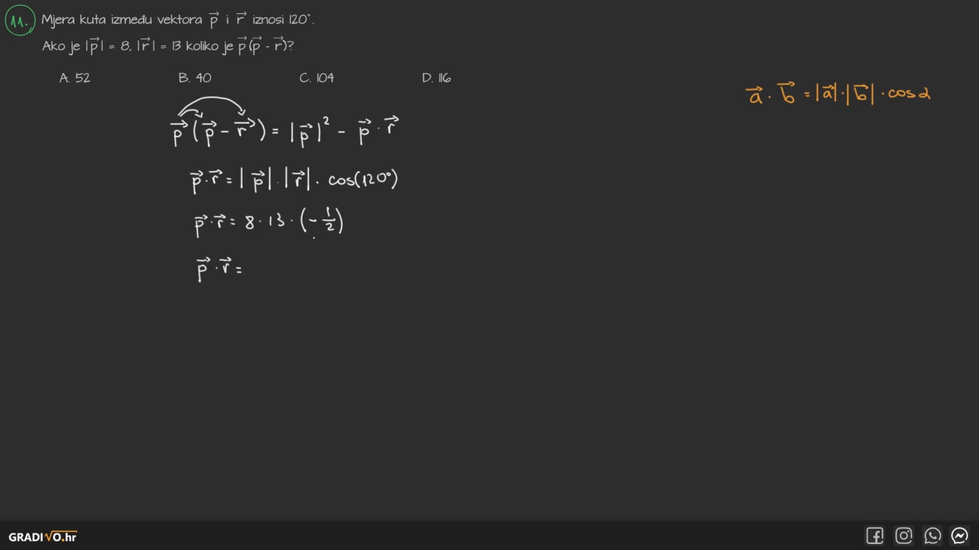 Matematika A - 2019. jesen, 11.