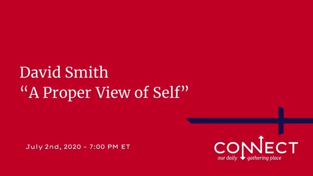 David Smith - A Proper View of Self - 7_2_2020