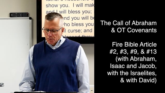 Q1 Session 2 - The Call of Abraham & OT Covenants