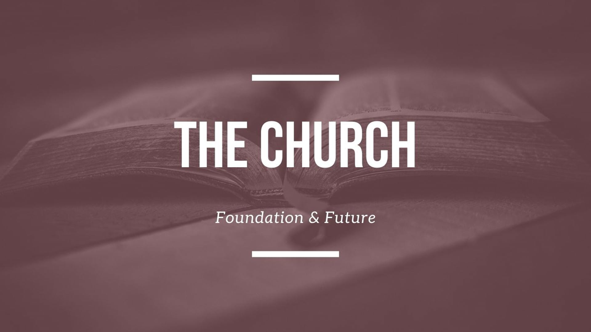 1.16.22 | What Does The Church Do?