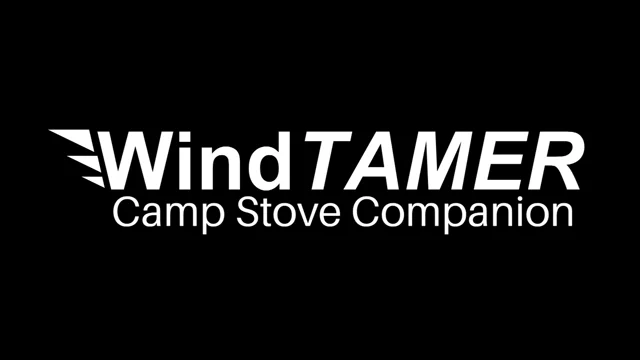 Camp Stove Wind Block WindTamer Camp Stove Companion