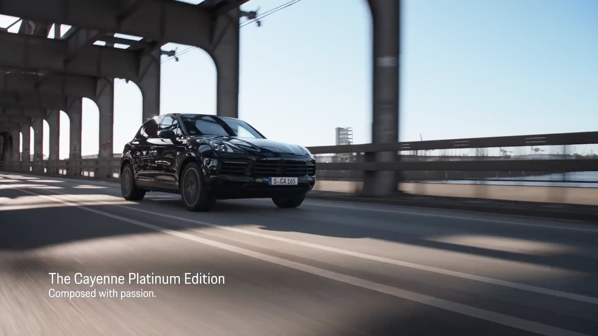 Composed With Passion - The Porsche Cayenne Platinum Edition