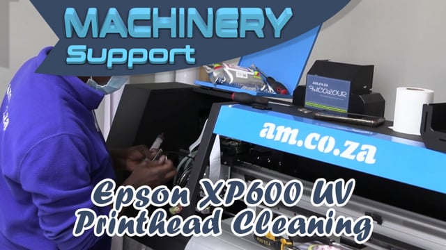 Epson XP600 UV Printhead Cleaning Service for Benoni Client FastCOLOUR UV Large Format Printer