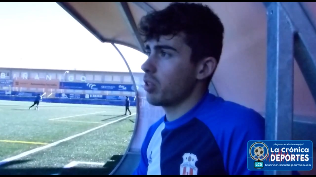 IVÁN PÉREZ (Jugador Sabiñánigo) Sabiñánigo 5-0 Peñas Oscenses / J16 / Preferente Gr1 Fuente: Youtube Deporte Cantera