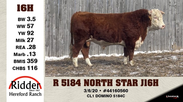 Lot #16H - R 5184 NORTH STAR J16H