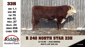 Lot #33H - R 240 NORTH STAR 33H
