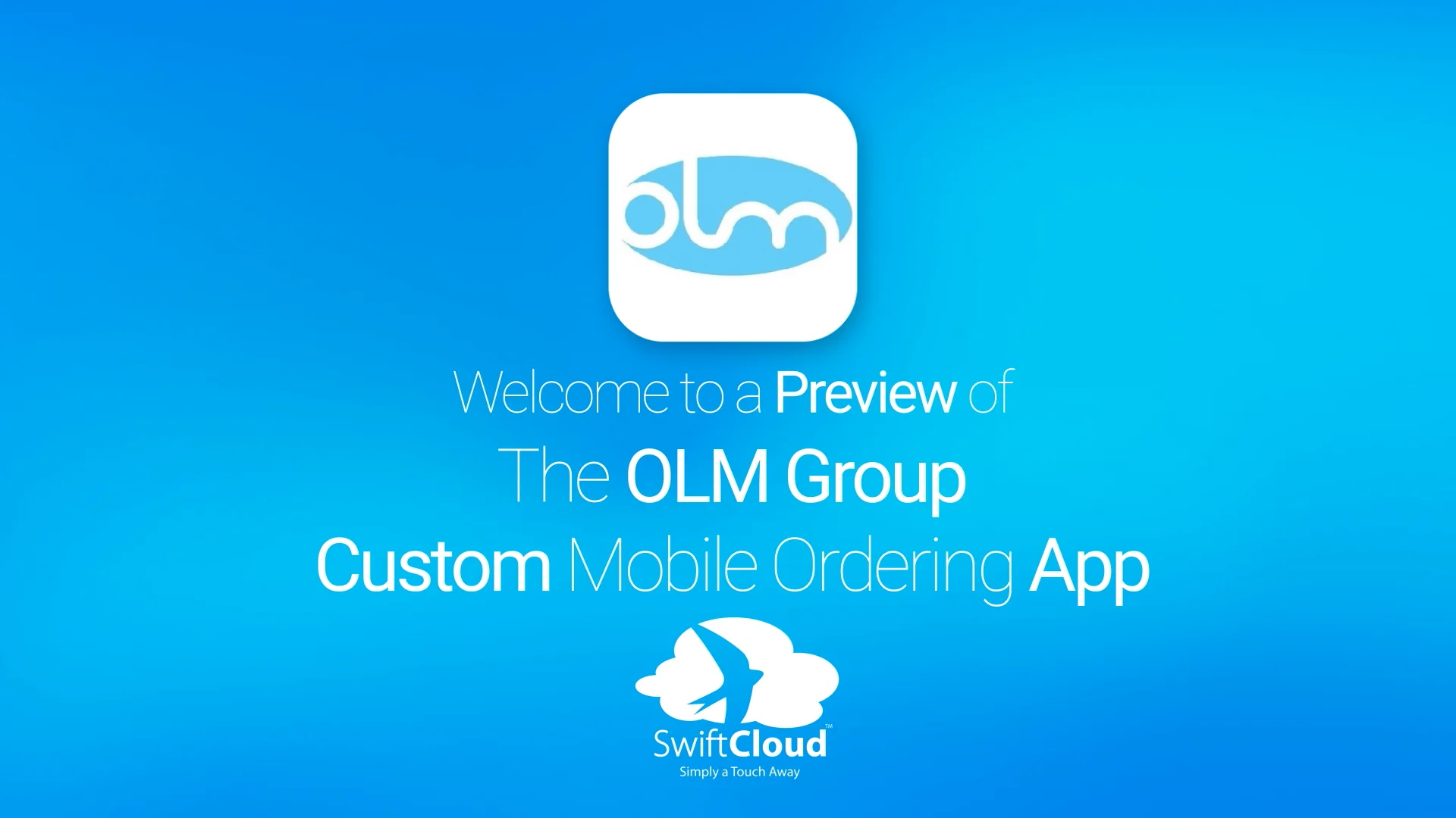 OLM Group - Mobile App Preview - OLM463W on Vimeo