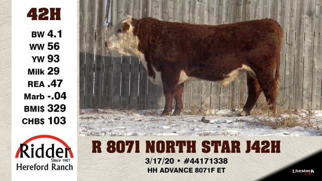 Lot #42H - R 8071 NORTH STAR J42H