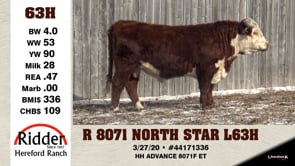 Lot #63H - R 8071 NORTH STAR L63H