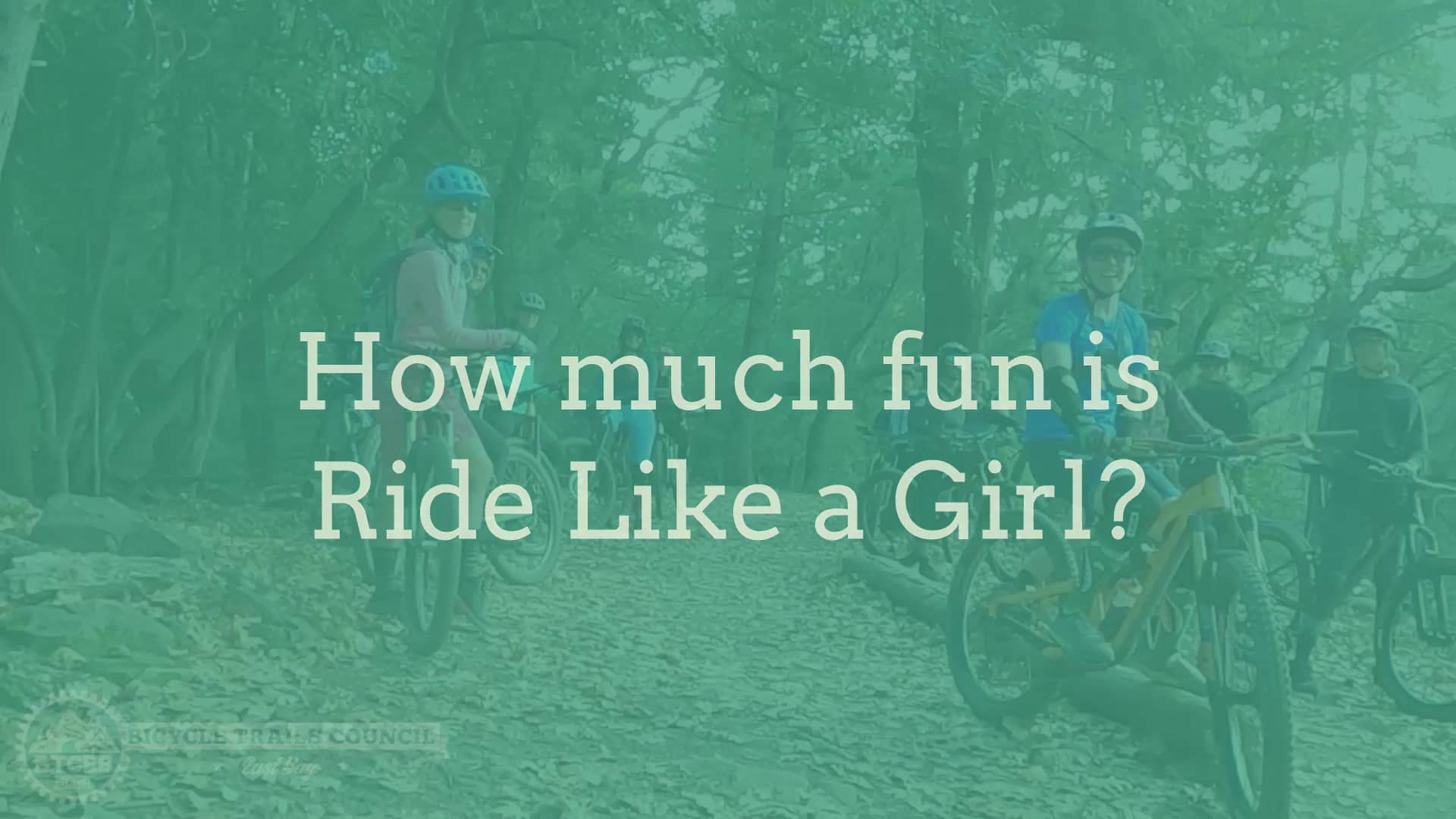 How much fun is Ride Like a Girl? on Vimeo