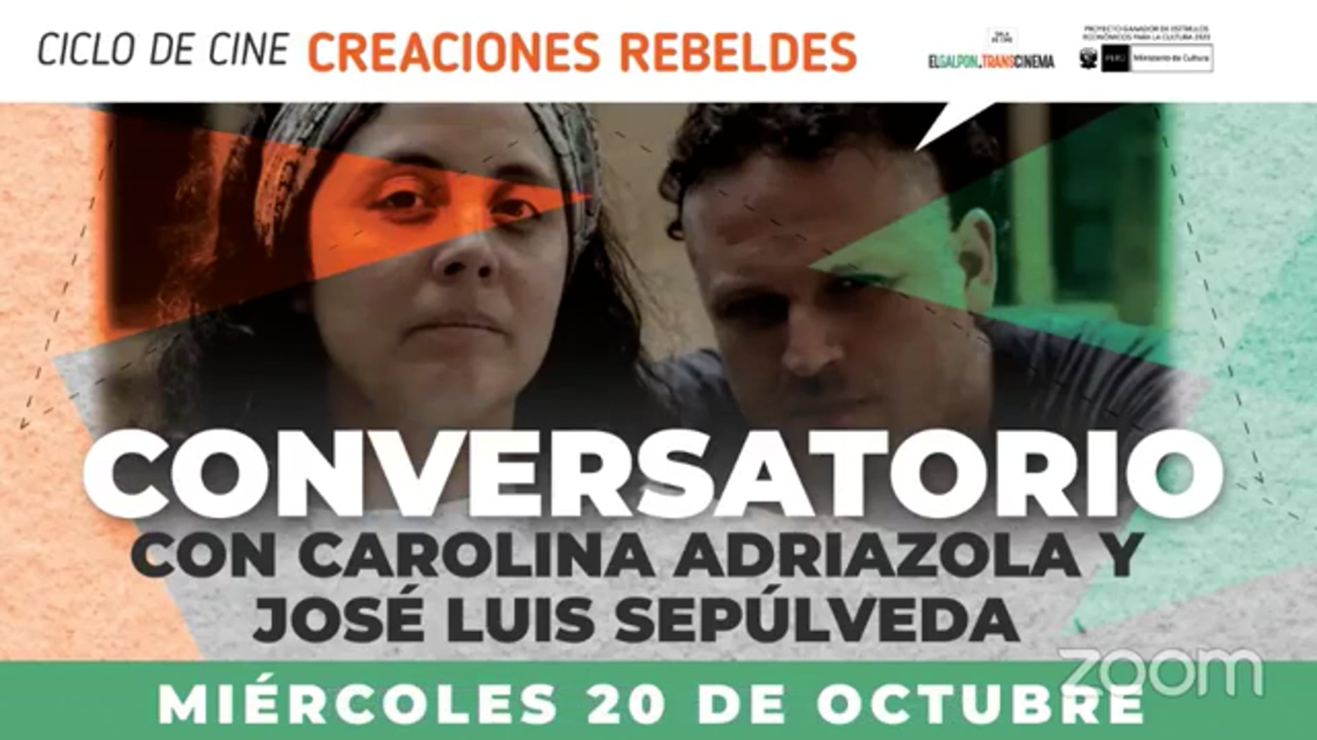 CONVERSA: CREACIONES REBELDES Carolina Adriazola y José Luis Sepúlveda