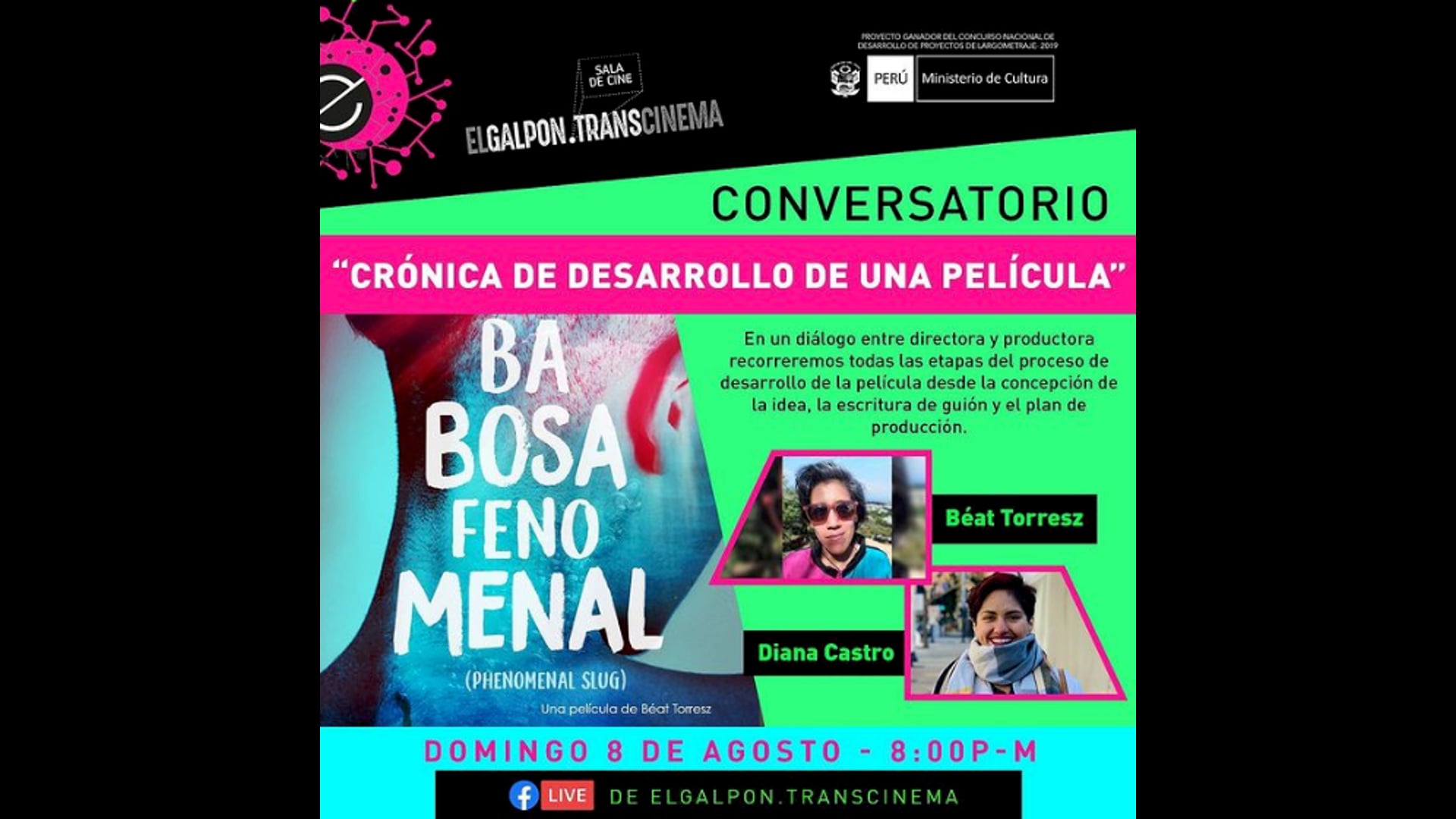 CONVERSA: BABOSA FENOMENAL_CRÓNICA DE DESARROLLO DE UNA PELÍCULA