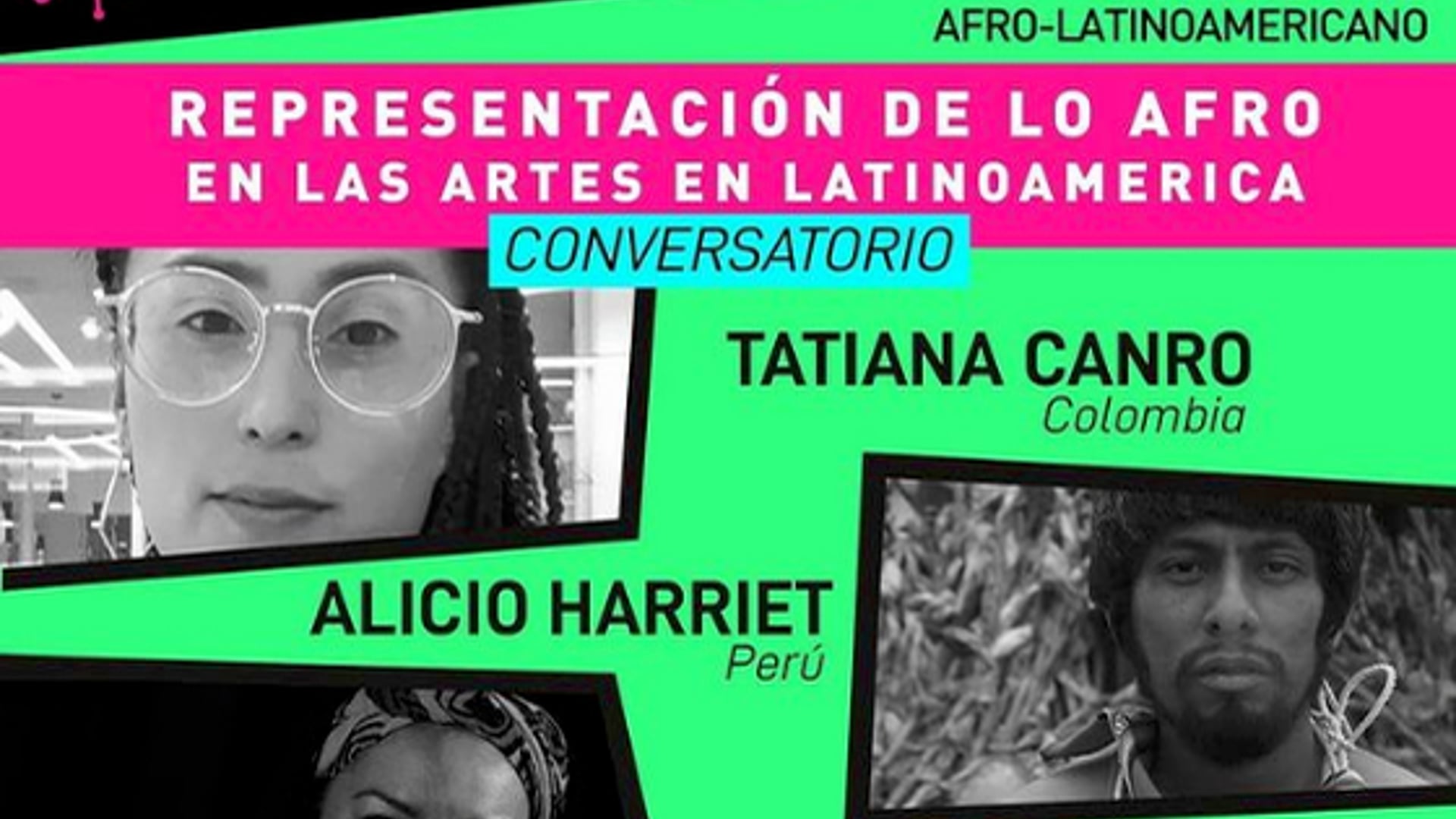 CONVERSA: REPRESENTACIÓN DE LO AFRO EN LAS ARTES EN LATINOAMÉRICA