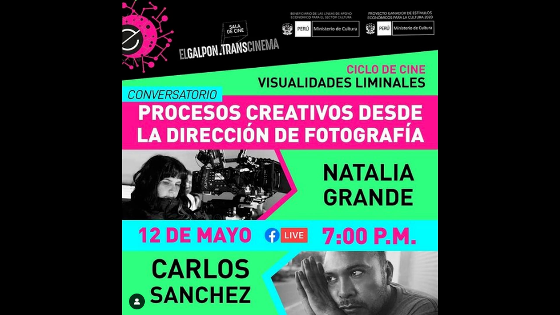 CONVERSA: PROCESOS CREATIVOS DESDE LA DIRECCIÓN DE FOTOGRAFÍA