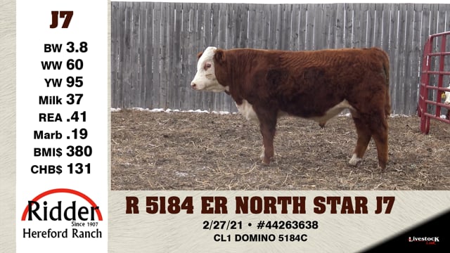 Lot #J7 - R 5184 ER NORTH STAR J7