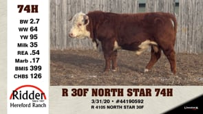 Lot #74H - R 30F NORTH STAR 74H
