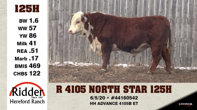 Lot #125H - R 4105 NORTH STAR 125H