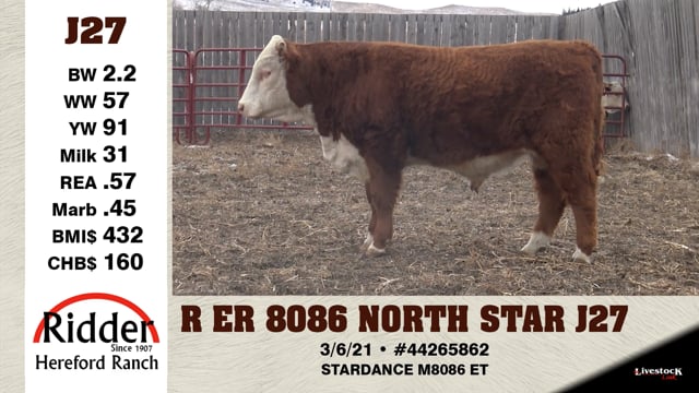 Lot #J27 - R ER 8086 NORTH STAR J27