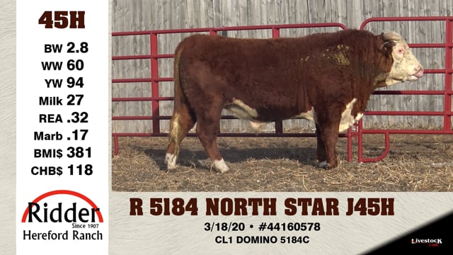 Lot #45H - R 5184 NORTH STAR J45H