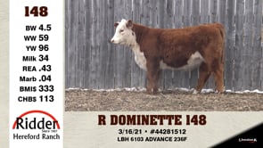 Lot #148 - R DOMINETTE 148
