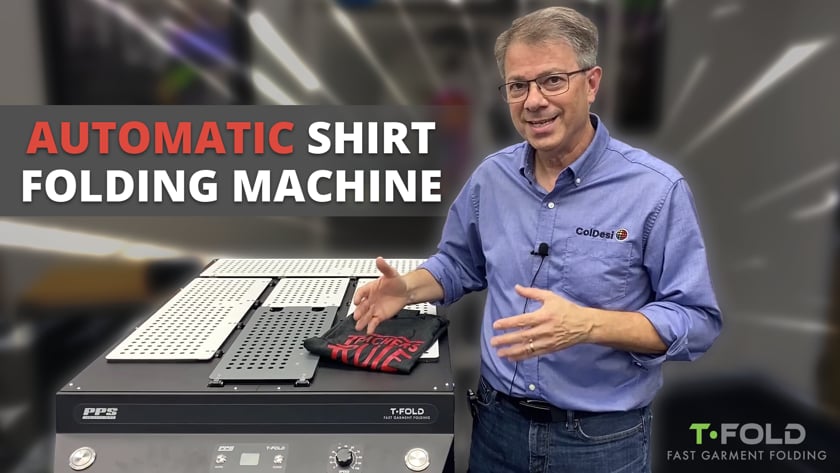 Automatic T-shirt folder