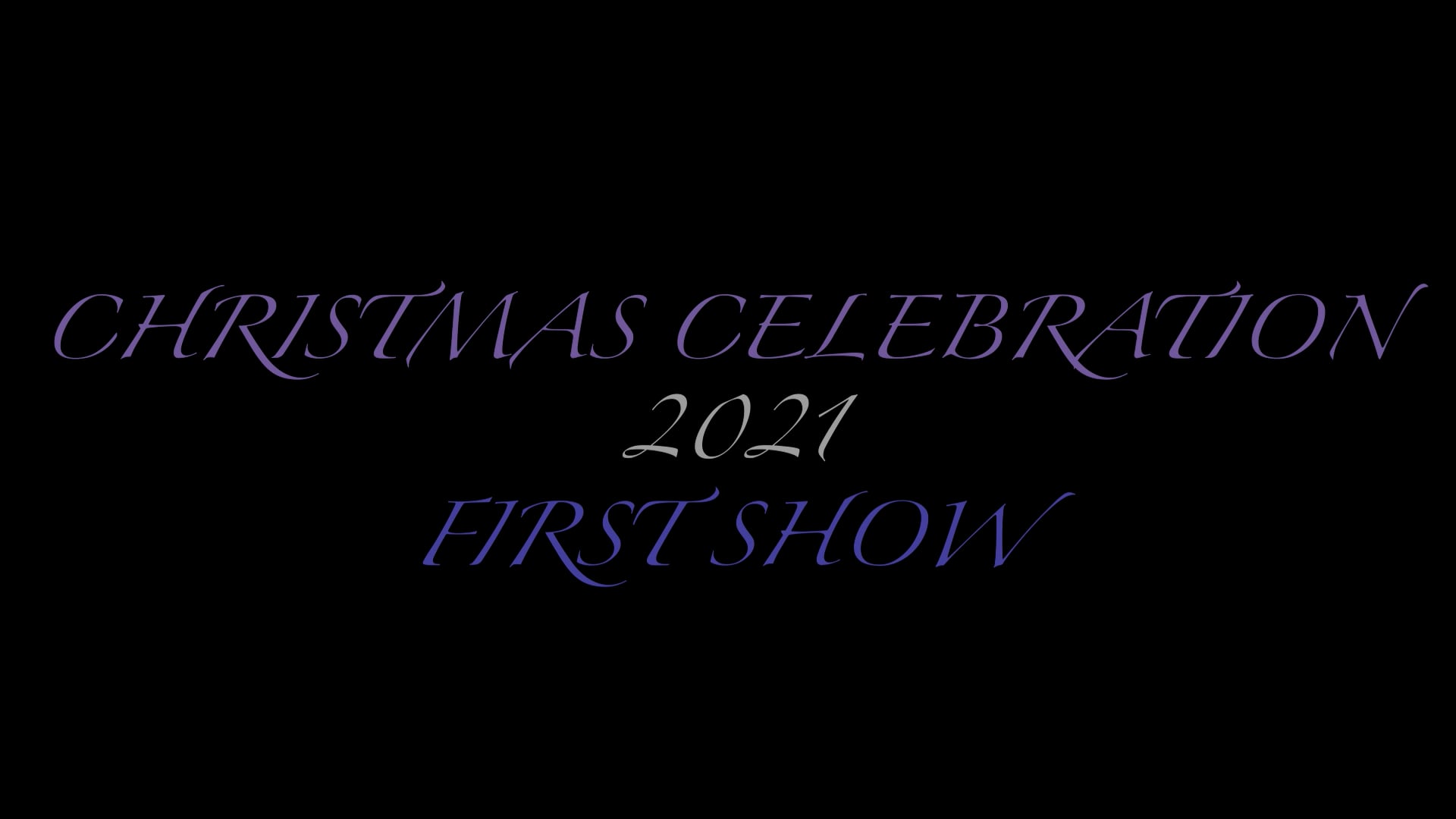 Winter 2021 Show 1