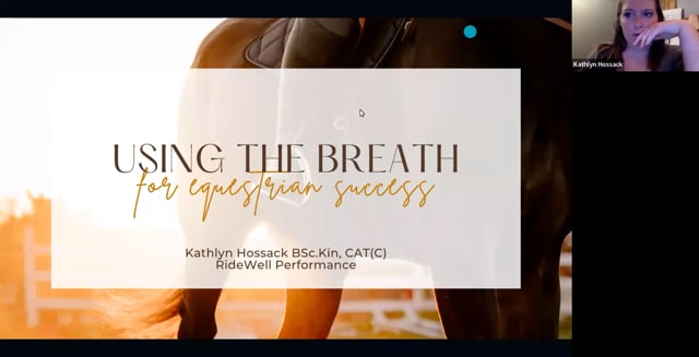 Using the Breath as a Tool for Success