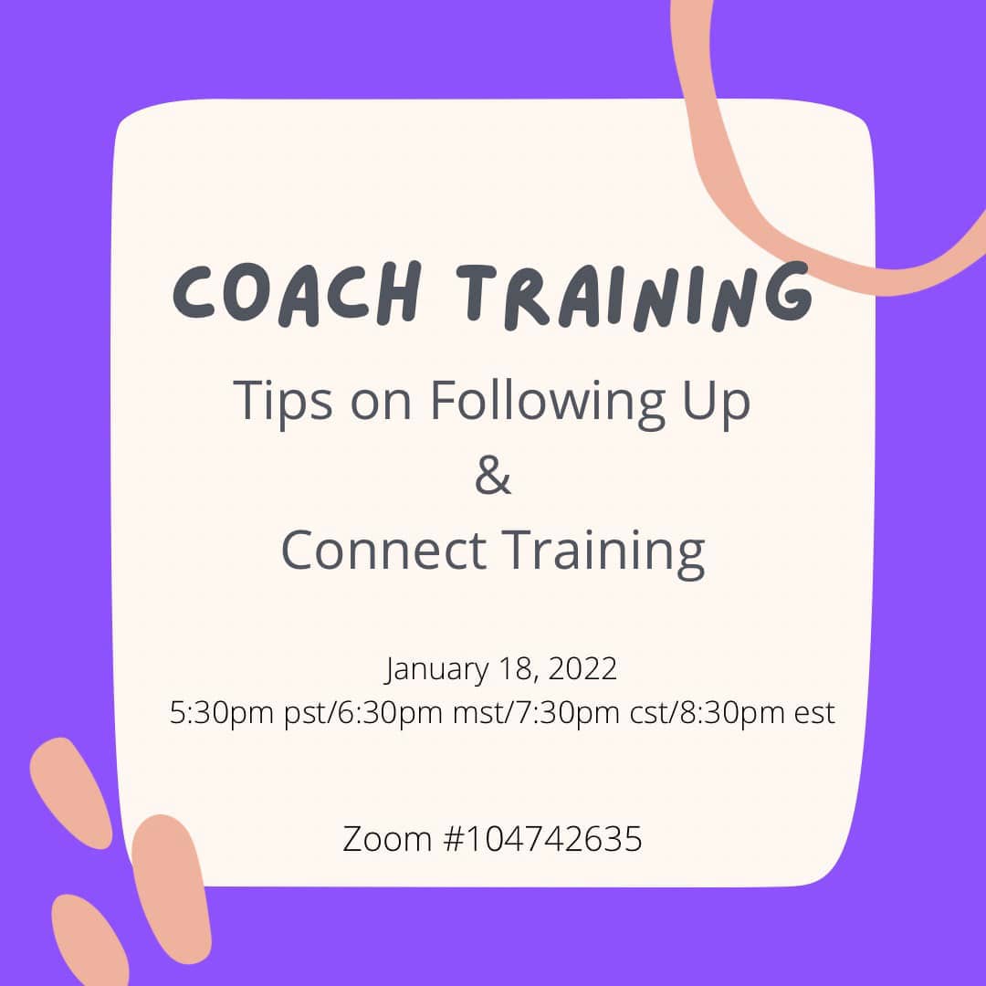 Coach Training 1-18-2022 