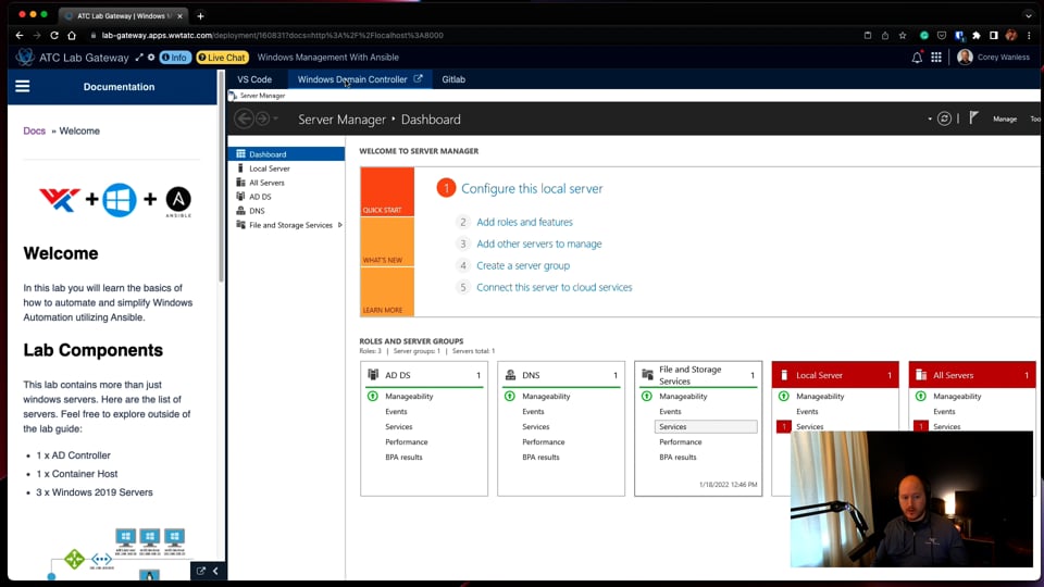 Windows Ansible Lab: Intro