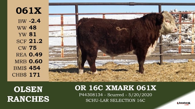 Lot #061X - OR 16C XMARK 061X
