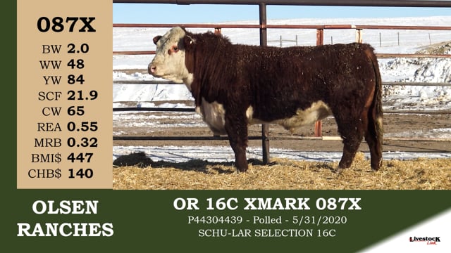 Lot #087X - OR 16C XMARK 087X
