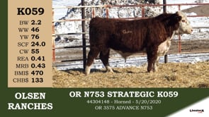 Lot #K059 - OR N753 STRATEGIC K059