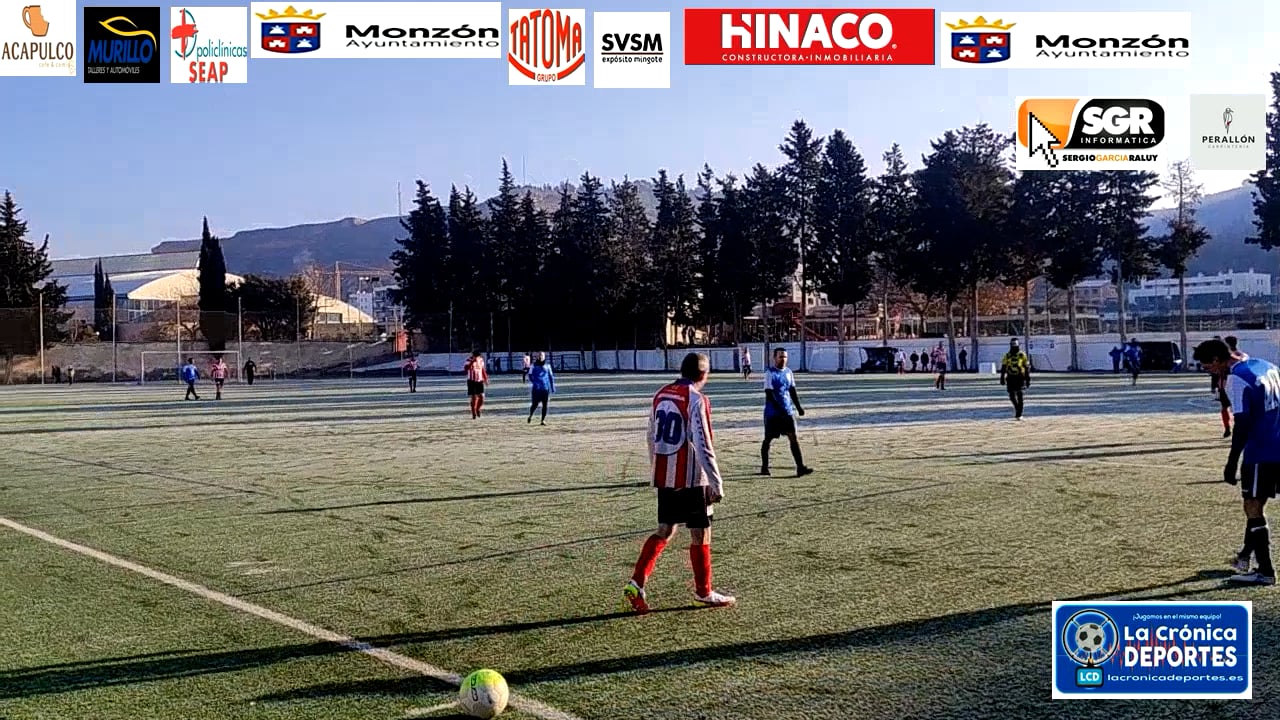 FÚTBOL VETERANOS Vet.At.Monzón-1-2-Vet.Lleida Liga Telégrafos Lleida