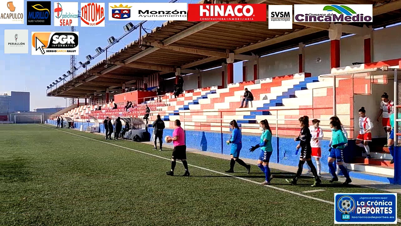 FÚTBOL FEMENINO 1ª Aragonesa J-13 Ciudad de Monzón-0-5- Ebro